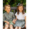 Edgar Elegant Boy Shorts, Bright Khaki - Shorts - 2