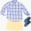 Edgar Contemporary Boy Short, Yellow - Shorts - 2