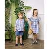 Edgar Contemporary Boy Short, Bright Blue - Shorts - 2