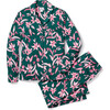 Women's Pima Cotton Pajama Set, Amalfi Floral - Pajamas - 1 - thumbnail