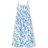 Women's Pima Cotton Serene Nightgown, Songs of Santorini - Pajamas - 1 - thumbnail