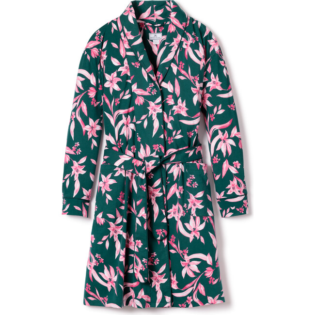 Women's Pima Cotton Robe, Amalfi Floral