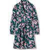 Women's Pima Cotton Robe, Amalfi Floral - Pajamas - 1 - thumbnail