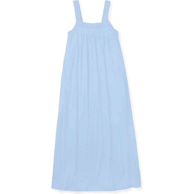 Women's Pima Cotton Camille Nightgown, Periwinkle