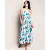 Women's Pima Cotton Nightgown, St Tropez Palms - Pajamas - 2