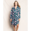 Women's Pima Cotton Robe, Amalfi Floral - Pajamas - 2