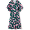 Women's Pima Cotton Caftan, Amalfi Floral - Pajamas - 1 - thumbnail