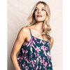 Women's Pima Cotton Nightgown, Amalfi Floral - Pajamas - 2