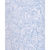 Women's Pima Cotton Camille Nightgown, Periwinkle Paisley - Pajamas - 5