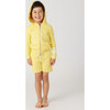 Waves Zipper Full Sleeve Hoodie, Lemon Yellow - Sweatshirts - 2