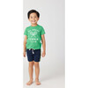 Tennis Club Crew Neck T-Shirt, Lime - Tees - 2