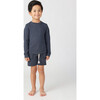 Tonal Stripe Full Sleeve Pullover, Black - Sweatshirts - 2