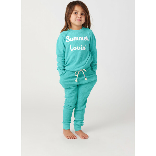 Summer Lovin' Full Sleeve Pullover, Pool - Sweatshirts - 3
