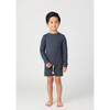 Tonal Stripe Full Sleeve Pullover, Black - Sweatshirts - 3