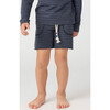 Tonal Stripe Rope Short, Black - Shorts - 3