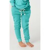Loop Terry Drawstring Jogger, Turquoise - Sweatpants - 2