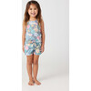 Rio Floral Knot Front Tank Top, Grey - Tees - 2