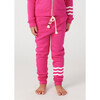 Coastal Waves Rope Waist Jogger Pants, Dahlia - Sweatpants - 2