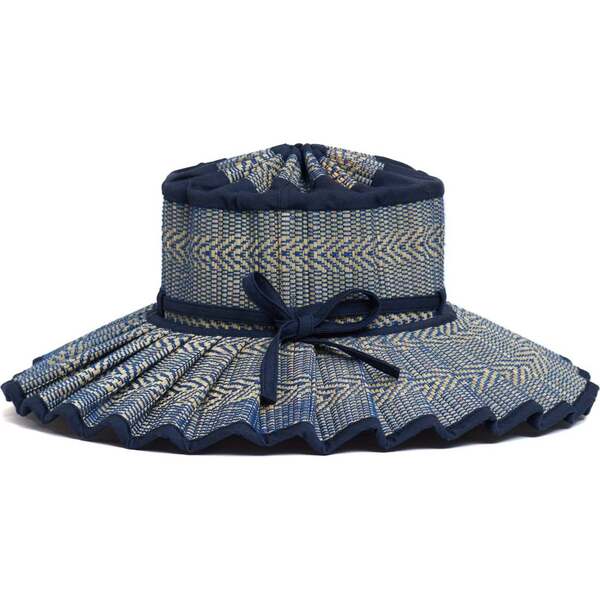 Kids Capri Hat, Aegean Sea - Lorna Murray Mommy & Me Shop | Maisonette