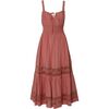 Women's Avalon Midi Dress, Rose - Dresses - 1 - thumbnail