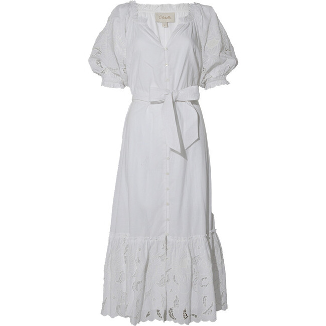 Women's Marin Midi Dress, Bright White