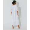 Women's Marin Midi Dress, Bright White - Dresses - 3