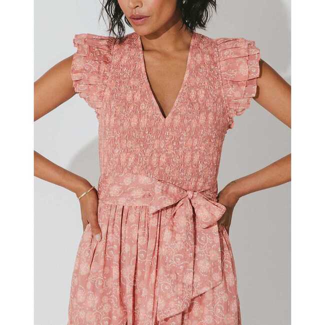 Women's Rita Dress, Camara Floral - Dresses - 3