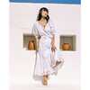 Women's Marin Midi Dress, Bright White - Dresses - 4