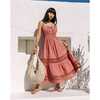 Women's Avalon Midi Dress, Rose - Dresses - 4