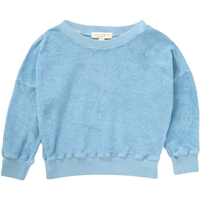Terry Cloth Everyday Sweatshirt, Blue Skies