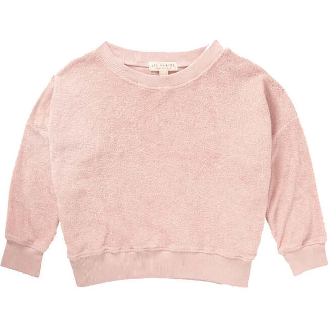 Terry Cloth Everyday Sweatshirt, Blush