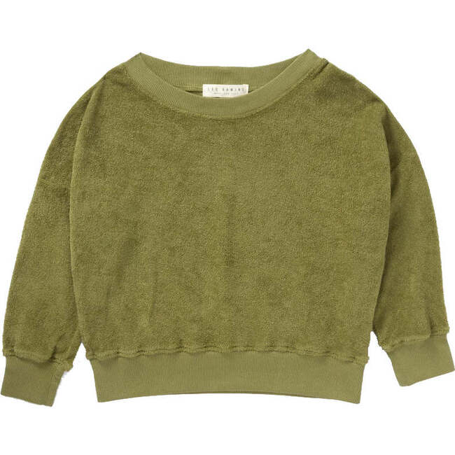 Terry Cloth Everyday Sweatshirt, Moss