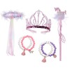 Pink Beauty Tiara Deluxe Accessory Bundle - Costume Accessories - 1 - thumbnail