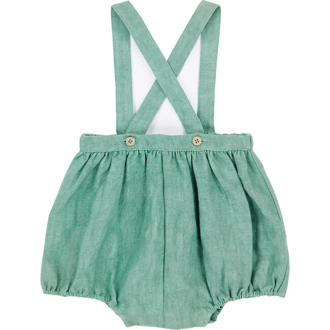 Musa Baby Romper, Turquoise