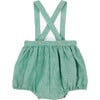 Musa Baby Romper, Turquoise - Rompers - 1 - thumbnail