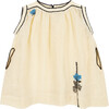 Ginger Baby Sleeveless Dress, Beige - Dresses - 1 - thumbnail
