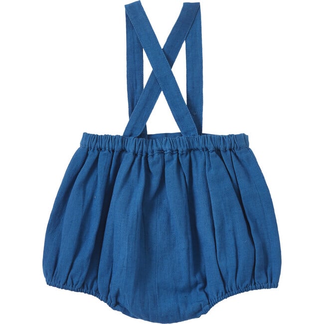 Musa Baby Romper, Electric Blue - Rompers - 2