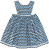 Jupiter Baby Geo Print Dress, Blue - Dresses - 2
