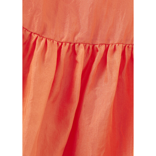 Grape Ruffled Hem Slip Dress, Peach - Dresses - 3