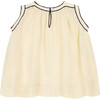 Ginger Baby Sleeveless Dress, Beige - Dresses - 2