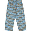 Ficus Geo Print Trouser, Blue - Pants - 2