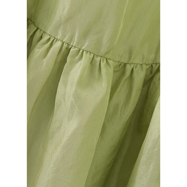 Grape Ruffled Hem Slip Dress, Almond - Dresses - 3