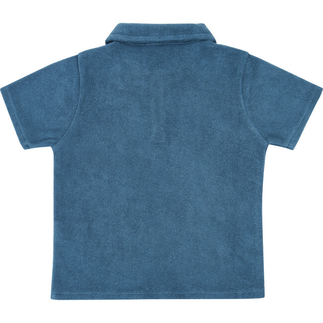 Beetroot Baby Top, Ocean Blue - Tees - 2