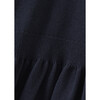 Soybean Puff Sleeve Dress, Navy - Dresses - 3