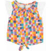 Yasi Tie Top, Kaleidoscope - Tank Tops - 1 - thumbnail