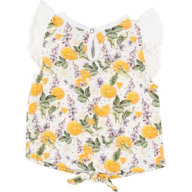 Yasi Tie Top, Lemon Drop - Tank Tops - 2