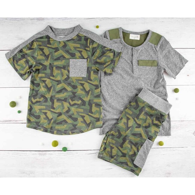 Jax Tshirt, GeoCamo - T-Shirts - 3