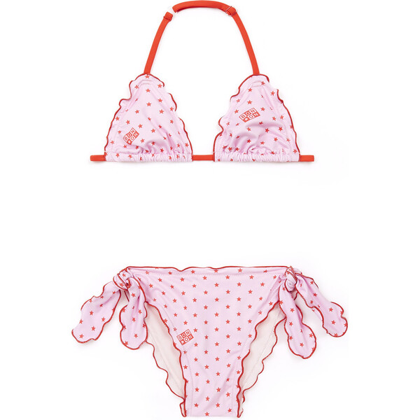[SKOOT] Bebe Luxe Bikini /追跡付 Bonton X Sundek Rouge Bikini, Pink - BONTON Swim | Maisonette
