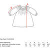 Tulip Long Puff Sleeve Above Knee Dress, Evening Sand - Dresses - 3