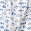 Sleeveless Romper, Skinny Fish on White - Rompers - 2